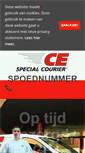 Mobile Screenshot of cecourier.nl